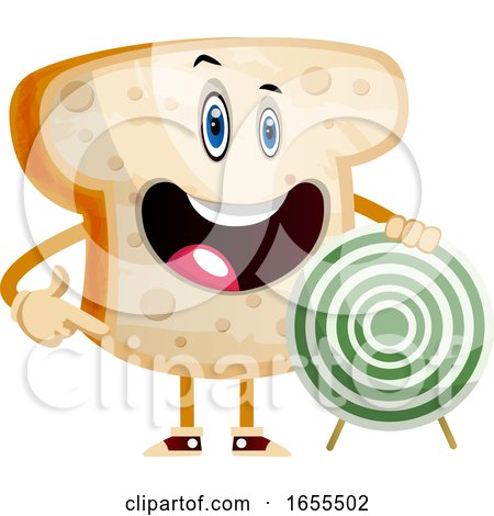 Target Bread Illustration Vector by Morphart Creations