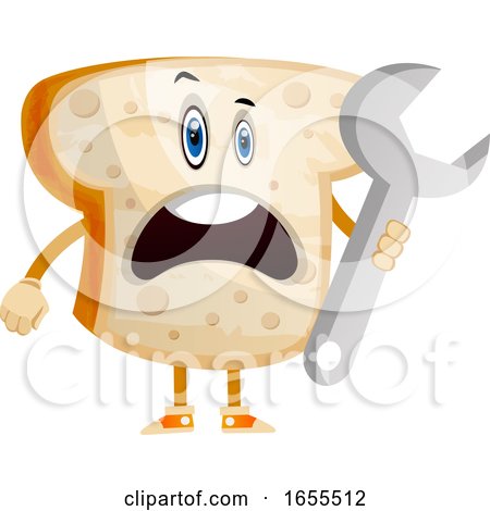 Working Bread Illustration Vector by Morphart Creations