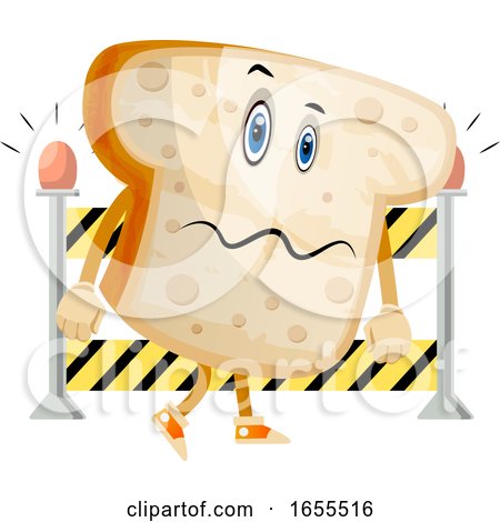 Danger Bread Illustration Vector by Morphart Creations