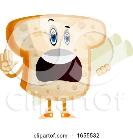 Employed Bread Illustration Vector by Morphart Creations