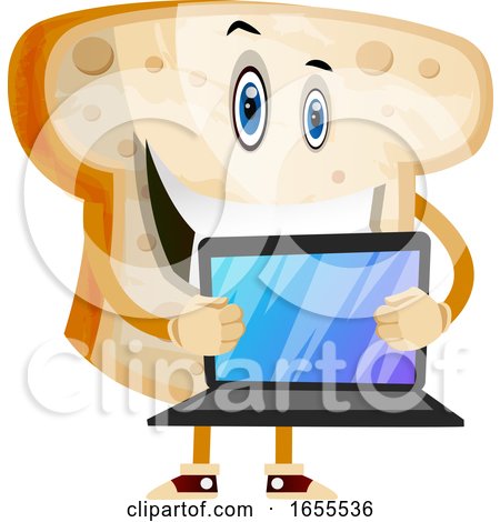 PC Toast Illustration Vector by Morphart Creations