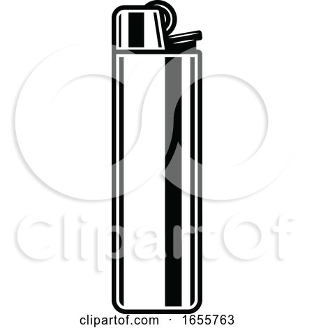 Black and White Lighter by Vector Tradition SM