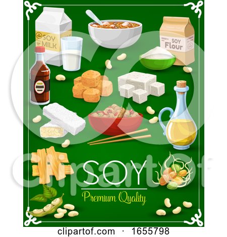 Soy Food Products by Vector Tradition SM