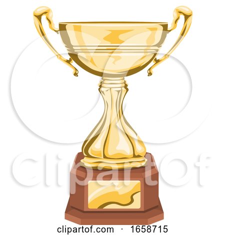 Golden Championship Trophy Cup by Morphart Creations