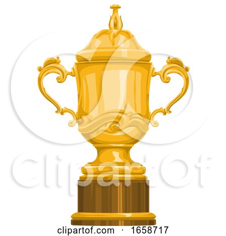 Golden Championship Trophy Cup by Morphart Creations