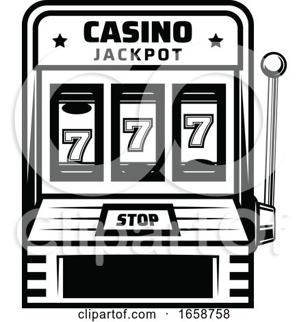 Black and White Casino Design by Vector Tradition SM
