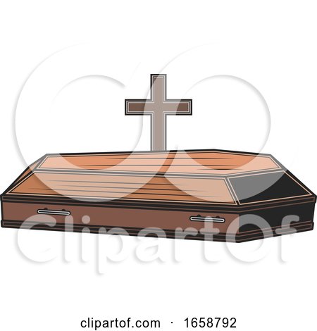 Coffin and Cross by Vector Tradition SM