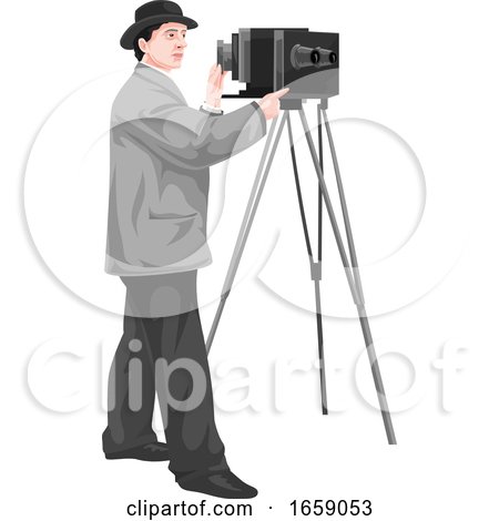 Vector of Photographer with Camera by Morphart Creations
