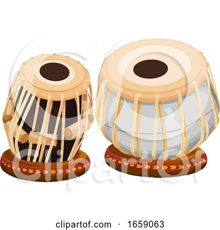 Vector of Hand Drum by Morphart Creations