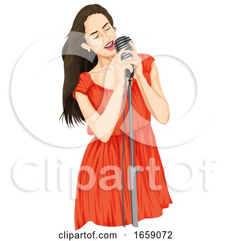 Female Singer by Morphart Creations