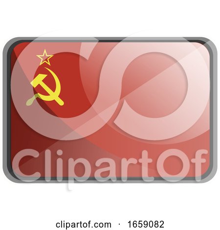 Vector Illustration of USSR Flag by Morphart Creations