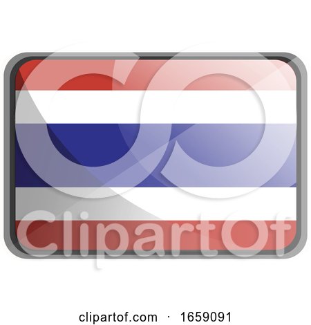 Vector Illustration of Thailand Flag by Morphart Creations