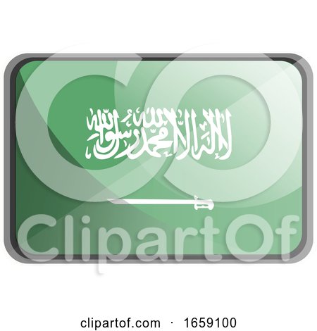 Vector Illustration of Saudi Arabia Flag by Morphart Creations