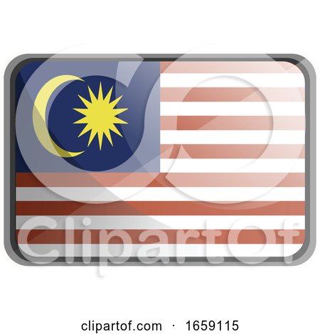 Vector Illustration of Malaysia Flag by Morphart Creations