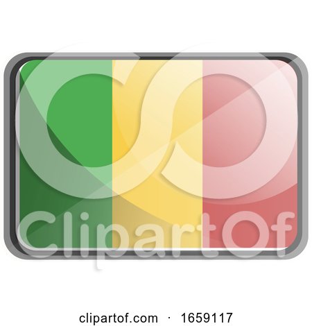 Vector Illustration of Mali Flag by Morphart Creations