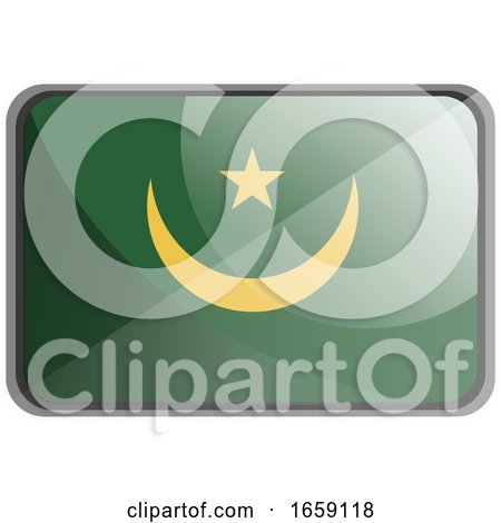 Vector Illustration of Mauritania Flag by Morphart Creations