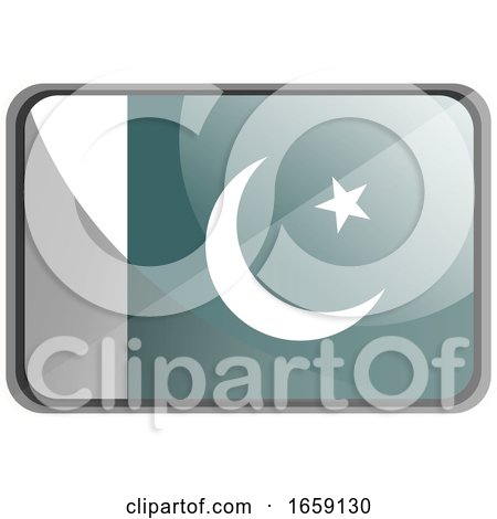 Vector Illustration of Pakistan Flag by Morphart Creations