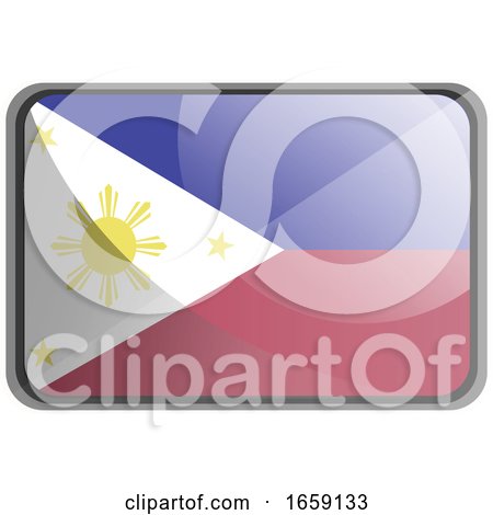 Vector Illustration of Philippines Flag by Morphart Creations