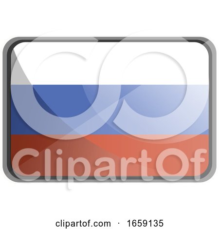 Vector Illustration of Russia Flag by Morphart Creations