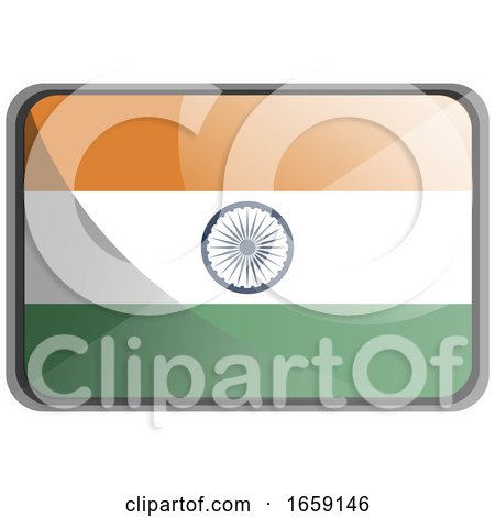 Vector Illustration of India Flag by Morphart Creations