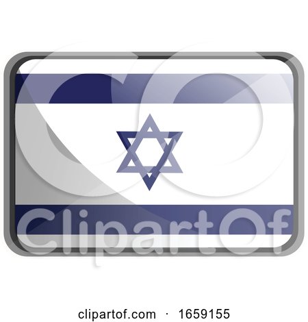 Vector Illustration of Israel Flag by Morphart Creations