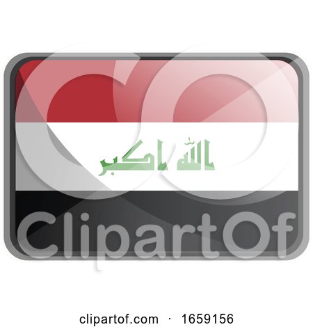 Vector Illustration of Iraq Flag by Morphart Creations