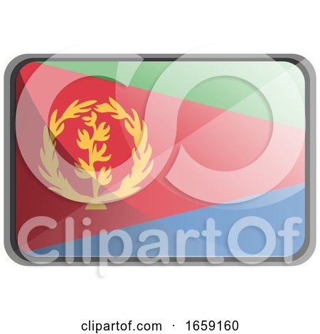 Vector Illustration of Eritrea Flag by Morphart Creations