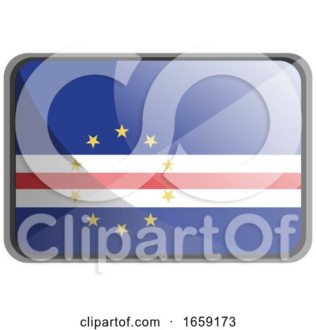 Vector Illustration of Cape Verde Flag by Morphart Creations