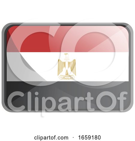 Vector Illustration of Egypt Flag by Morphart Creations