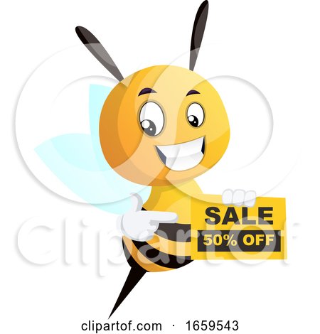 Bee Showing Discount by Morphart Creations
