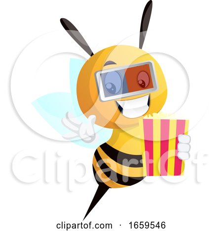 Bee in Cinema by Morphart Creations