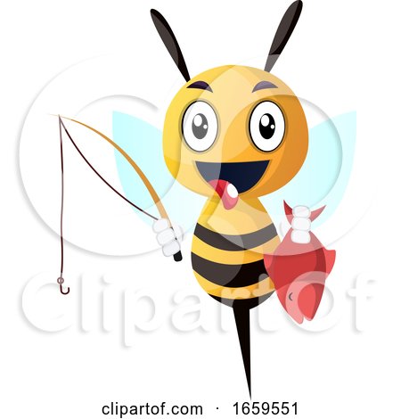 Bee As Fisherman by Morphart Creations