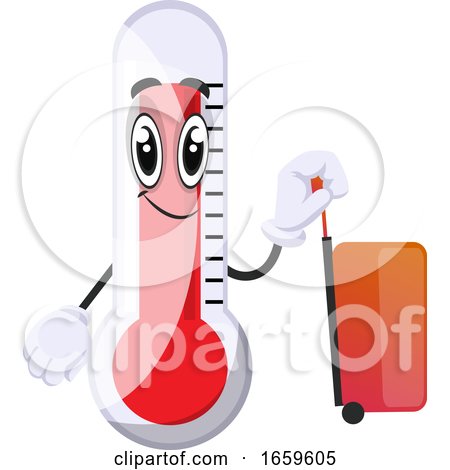 Thermometer with Bag by Morphart Creations