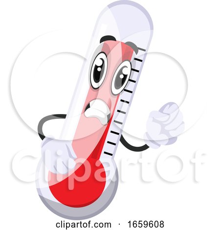 Worried Thermometer by Morphart Creations