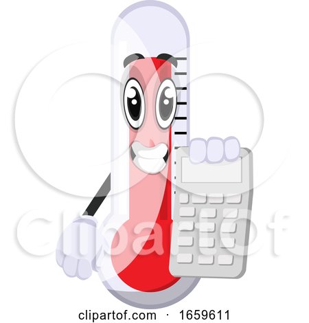 Thermometer with Calculator by Morphart Creations