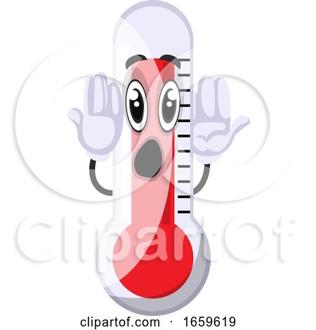 Shocked Thermometer by Morphart Creations