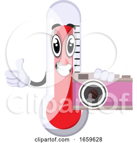 Thermometer with Camera by Morphart Creations