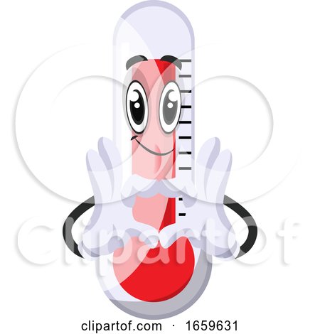 Thermometer Showing Heart by Morphart Creations