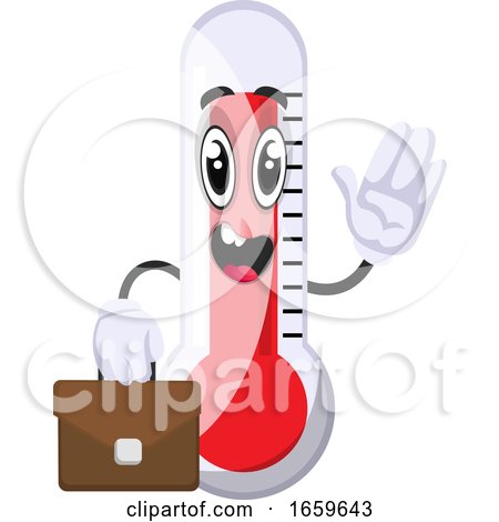 Thermometer with Bags by Morphart Creations