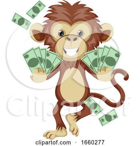 Monkey with Money by Morphart Creations