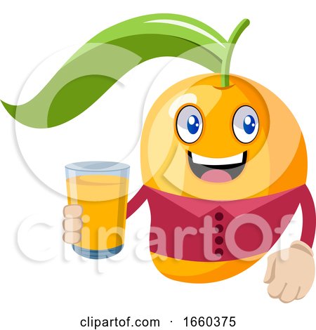Mango with Orange Juice by Morphart Creations