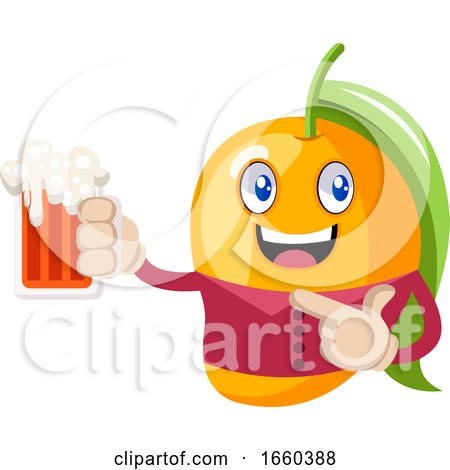 Mango with Beer by Morphart Creations