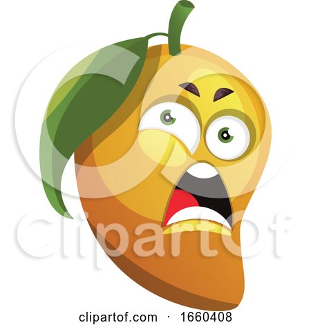 Mango Cartoon Angry Face by Morphart Creations