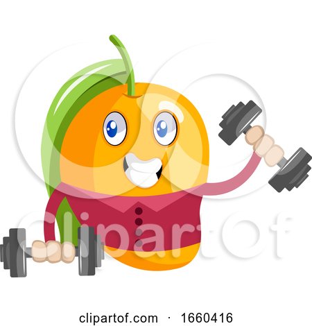 Mango Workout with Weights by Morphart Creations