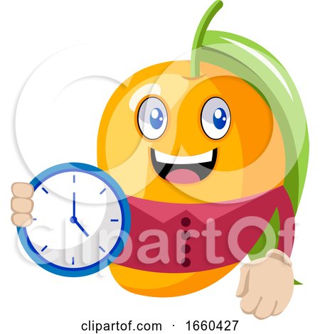 Mango with Clock by Morphart Creations