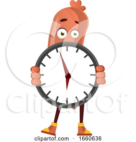 Sausage with Clock by Morphart Creations
