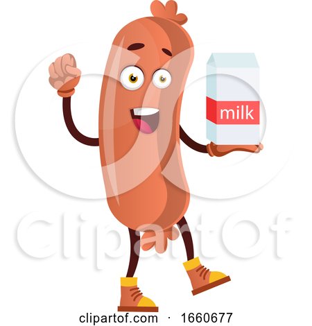 Sausage with Milk by Morphart Creations