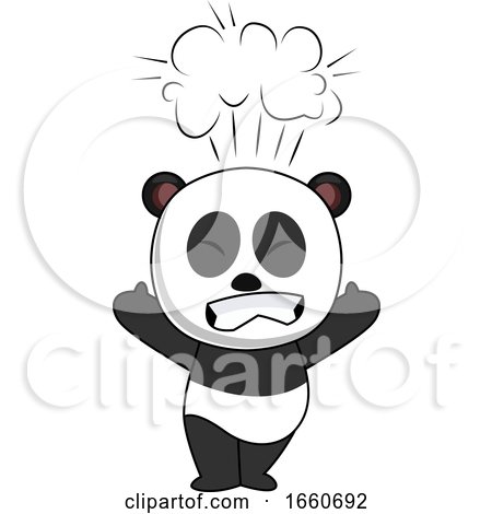 Pissed off Panda by Morphart Creations