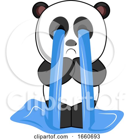 Crying Panda by Morphart Creations