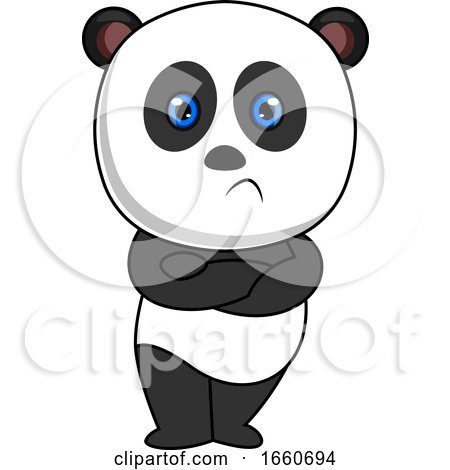 Angry Panda by Morphart Creations